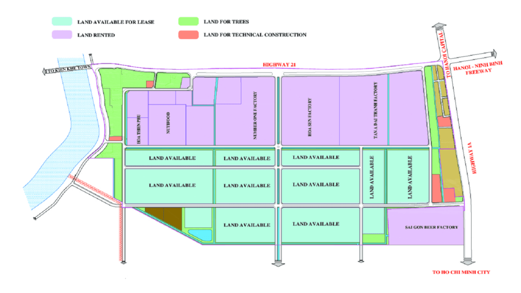 Mặt Bằng Khu Công Nghiệp Thanh Liêm Mặt Bằng Khu Công Nghiệp Thanh Liêm