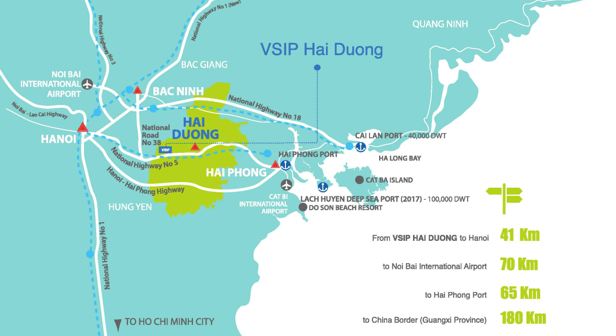 Vị Trí Khu Công Nghiệp Vsip Hải Dương Vị Trí Khu Công Nghiệp Vsip Hải Dương