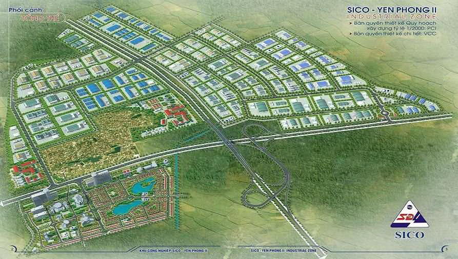 Tổng Thể Khu Công Nghiệp Yên Phong 2A Tổng Thể Khu Công Nghiệp Yên Phong 2A