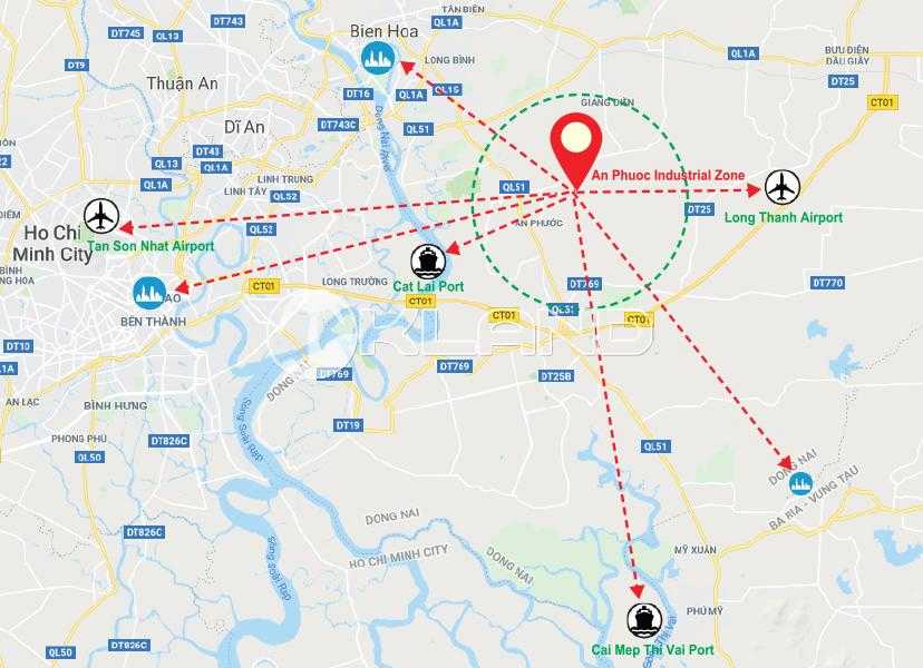 Liên Kết Vùng Khu Công Nghiệp An Phước Đồng Nai Liên Kết Vùng Khu Công Nghiệp An Phước Đồng Nai