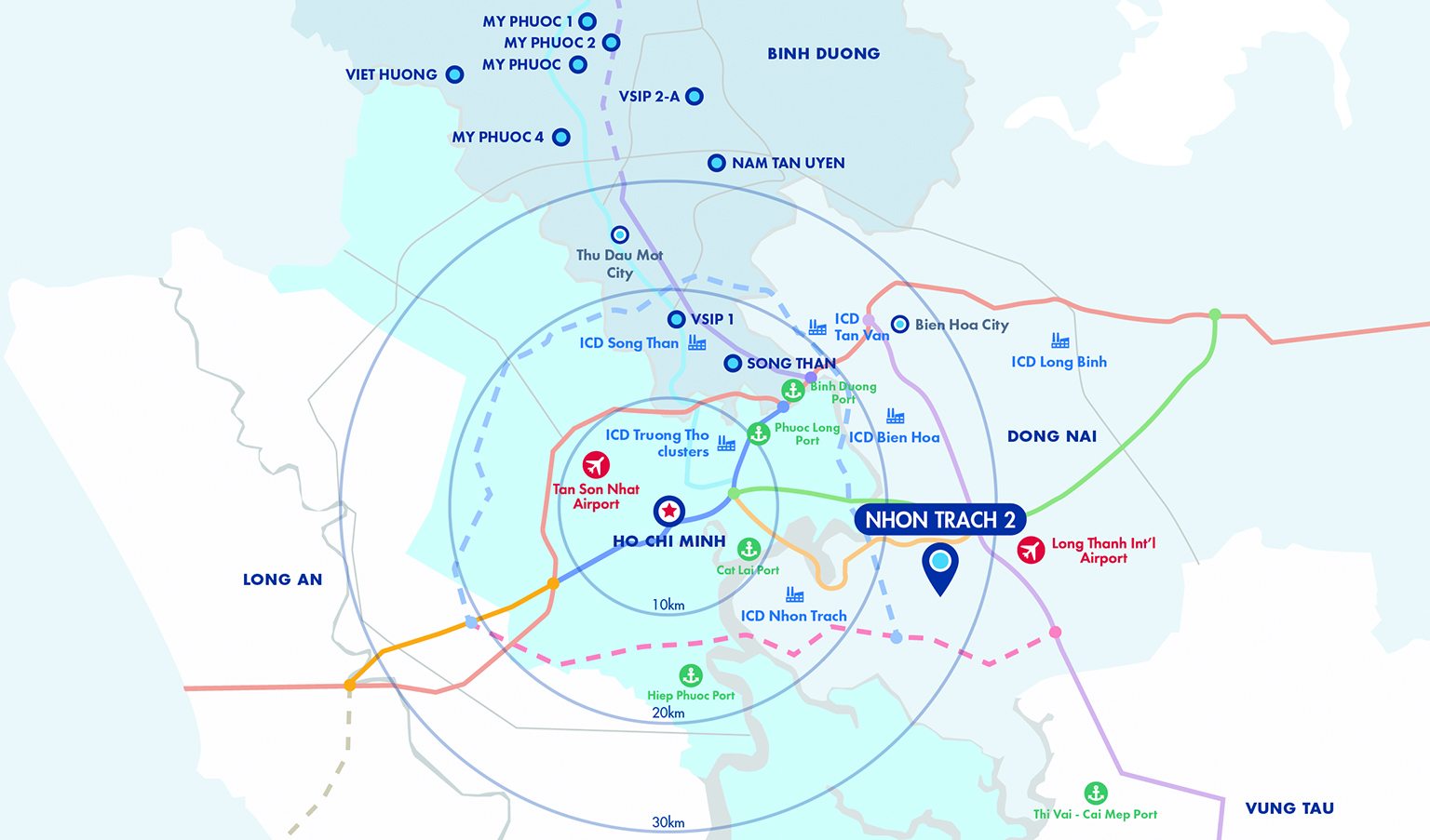 Liên Kết Vùng Khu Công Nghiệp Nhơn Trạch 2 - Lộc Khang Liên Kết Vùng Khu Công Nghiệp Nhơn Trạch 2 - Lộc Khang