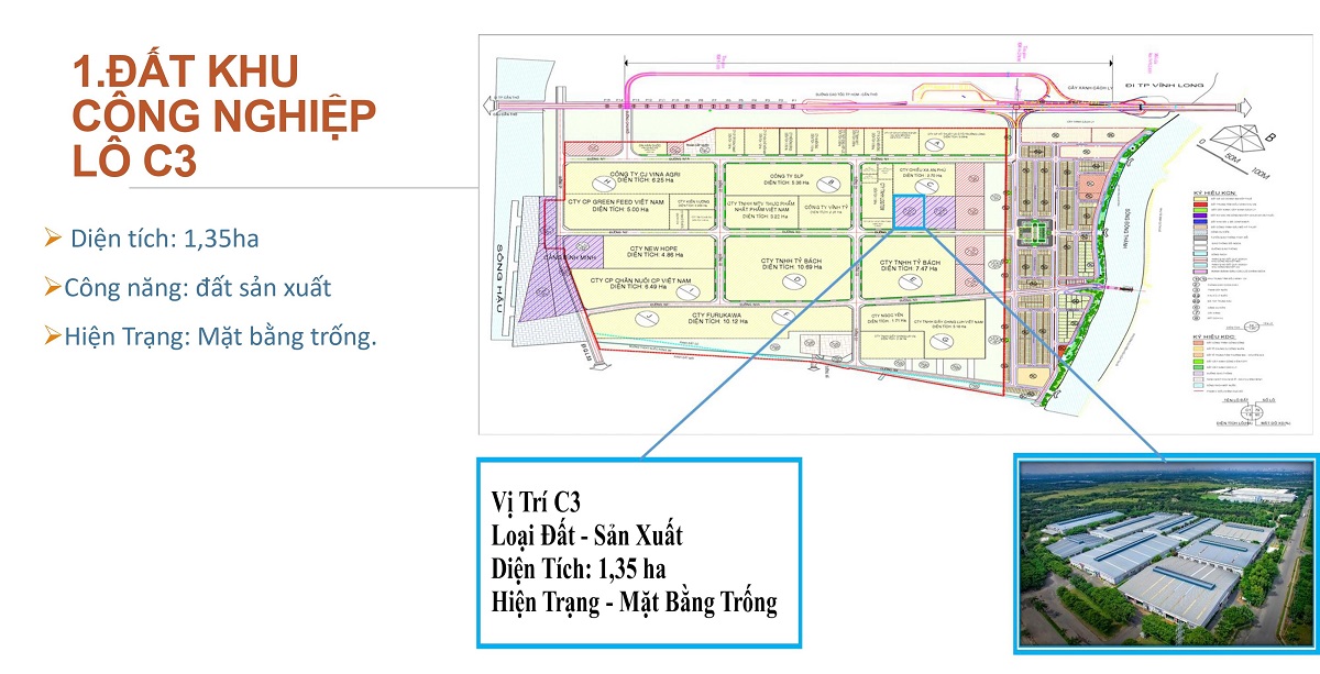 Lô C3 Khu Công Nghiệp Bình Minh Lô C3 Khu Công Nghiệp Bình Minh