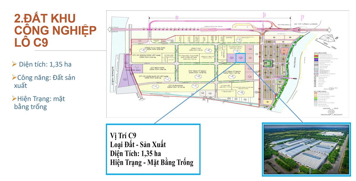 Lô C9 Khu Công Nghiệp Bình Minh Lô C9 Khu Công Nghiệp Bình Minh
