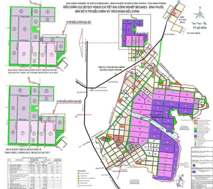 Mặt Bằng Khu Công Nghiệp Becamex Bình Phước Mặt Bằng Khu Công Nghiệp Becamex Bình Phước