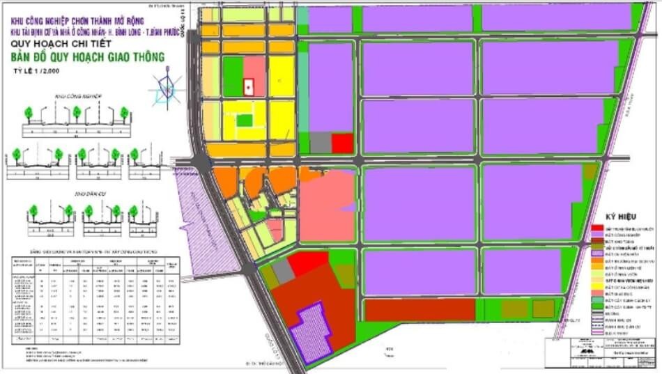 Mặt Bằng Khu Công Nghiệp Chơn Thành 1 Bình Phước Mặt Bằng Khu Công Nghiệp Chơn Thành 1 Bình Phước