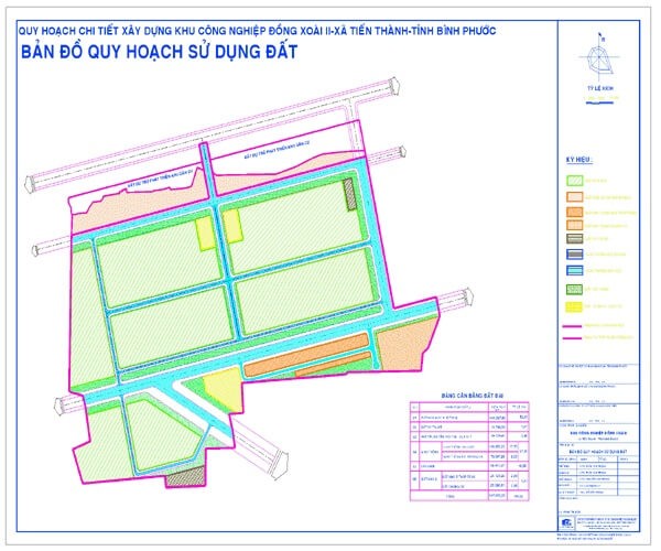 Mặt Bằng Khu Công Nghiệp Đồng Xoài 2 Bình Phước