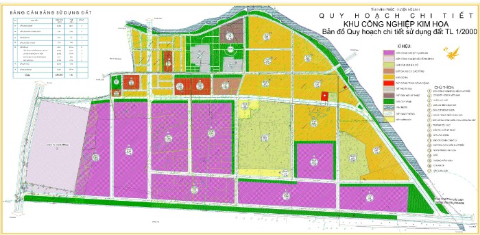 Mặt Bằng Khu Công Nghiệp Kim Hoa IDICO Vĩnh Phúc Mặt Bằng Khu Công Nghiệp Kim Hoa IDICO Vĩnh Phúc