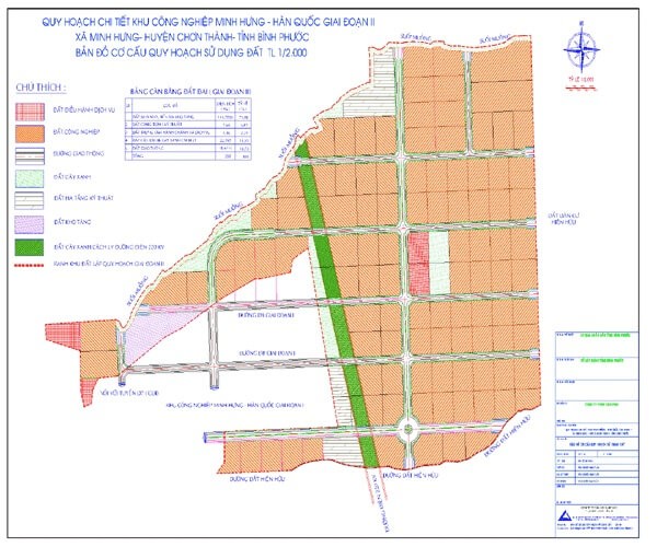 Mặt Bằng Khu Công Nghiệp Minh Hưng Hàn Quốc Mặt Bằng Khu Công Nghiệp Minh Hưng Hàn Quốc
