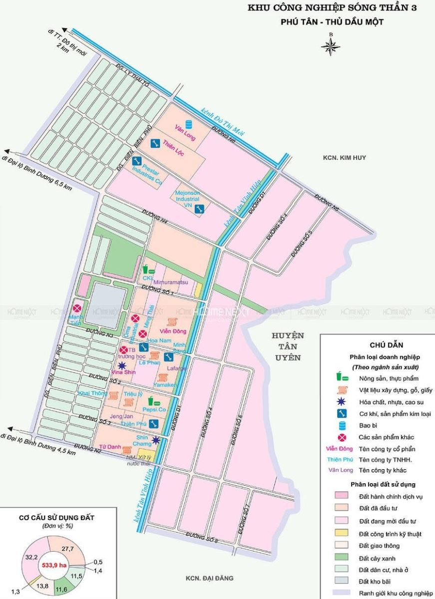 Mặt Bằng Khu Công Nghiệp Sóng Thần 3 Bình Dương Mặt Bằng Khu Công Nghiệp Sóng Thần 3 Bình Dương