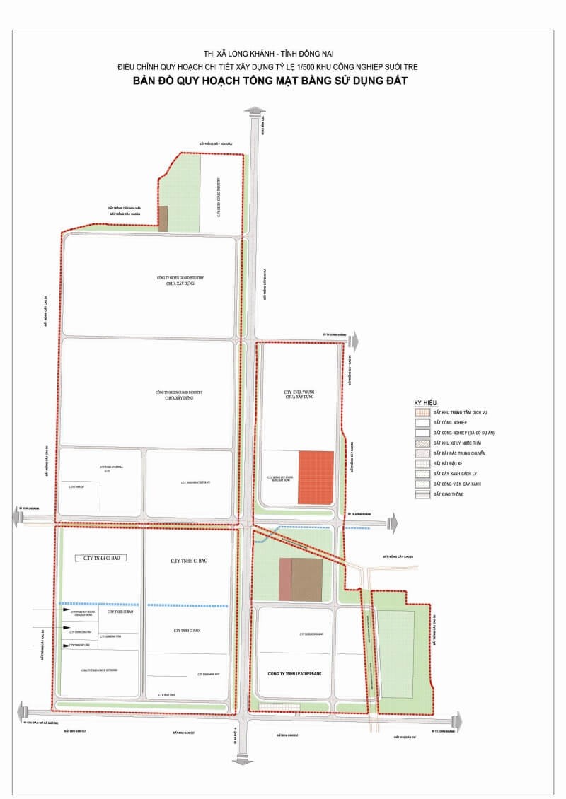 Mặt Bằng Khu Công Nghiệp Suối Tre Mặt Bằng Khu Công Nghiệp Suối Tre