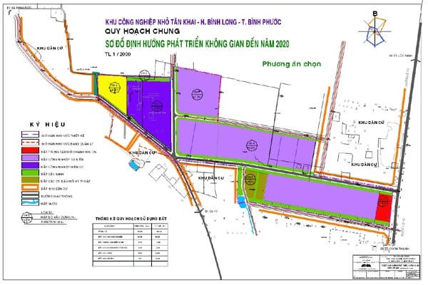 Mặt Bằng Khu Công Nghiệp Tân Khai 1 Bình Phước