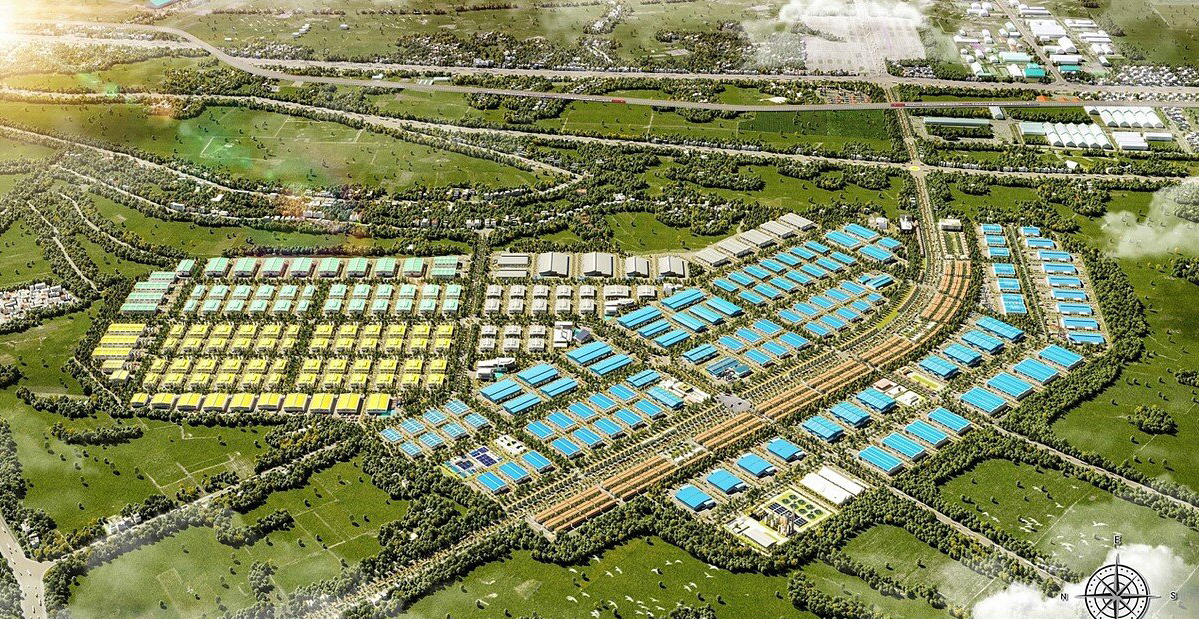 Phối Cảnh Khu Công Nghiệp Minh Hưng Hàn Quốc Phối Cảnh Khu Công Nghiệp Minh Hưng Hàn Quốc