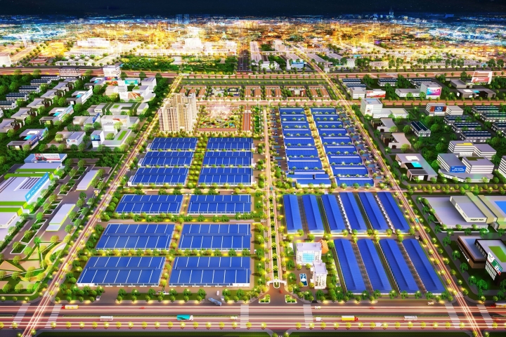 Phối Cảnh Khu Công Nghiệp Phú Tân