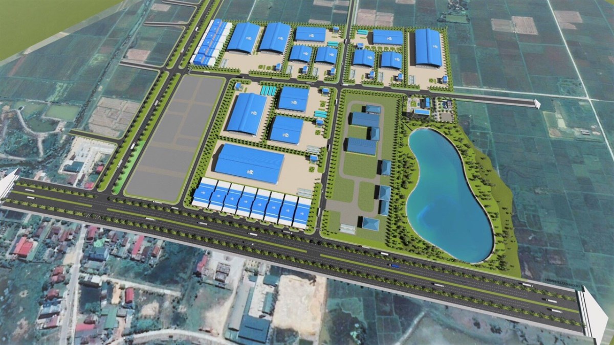 Phối Cảnh Nhà Xưởng Khu Công Nghiệp Việt Hương Phối Cảnh Nhà Xưởng Khu Công Nghiệp Việt Hương