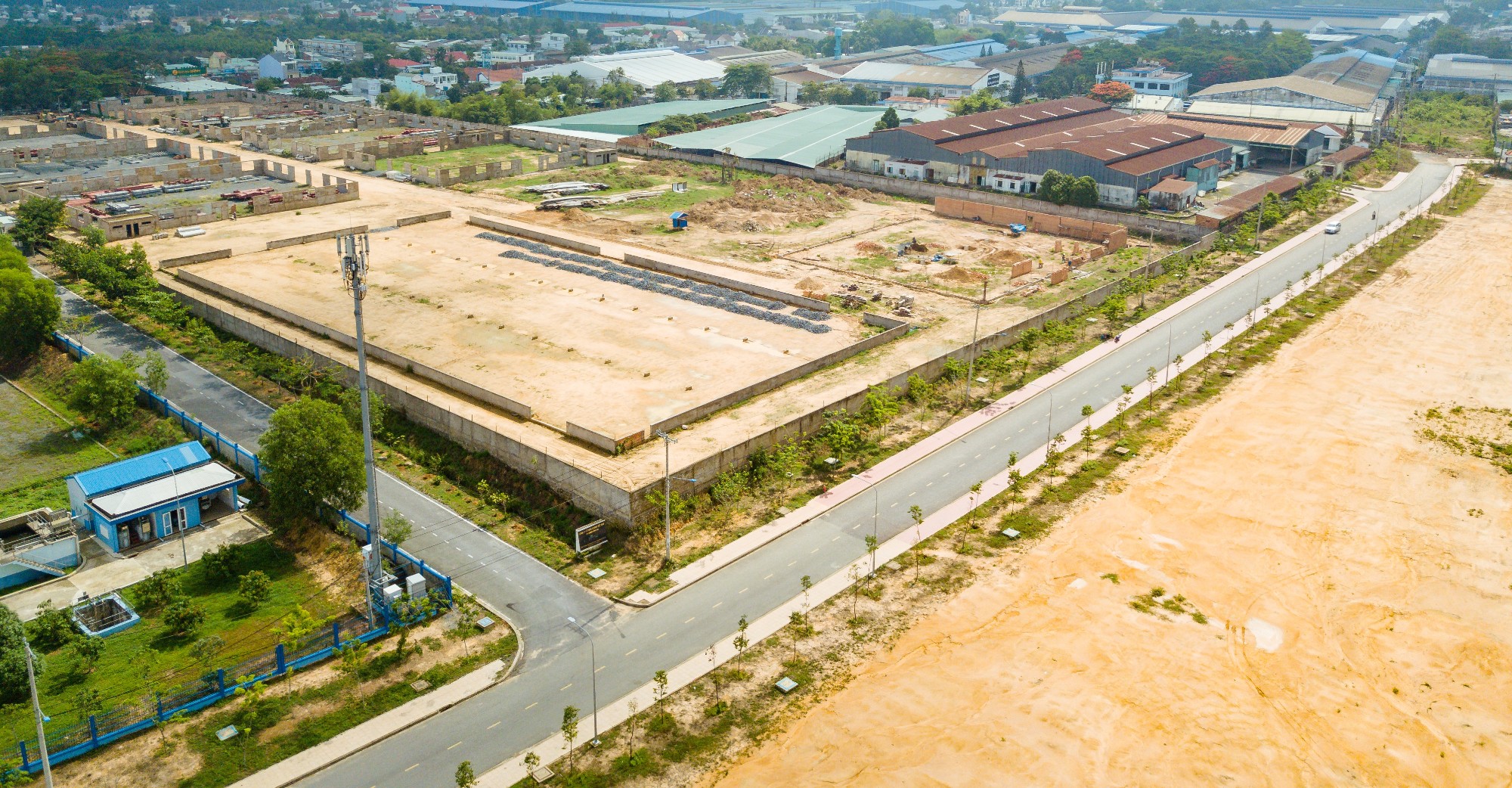 Hạ Tầng Tại Khu Công Nghiệp Thạnh Phú Hạ Tầng Tại Khu Công Nghiệp Thạnh Phú