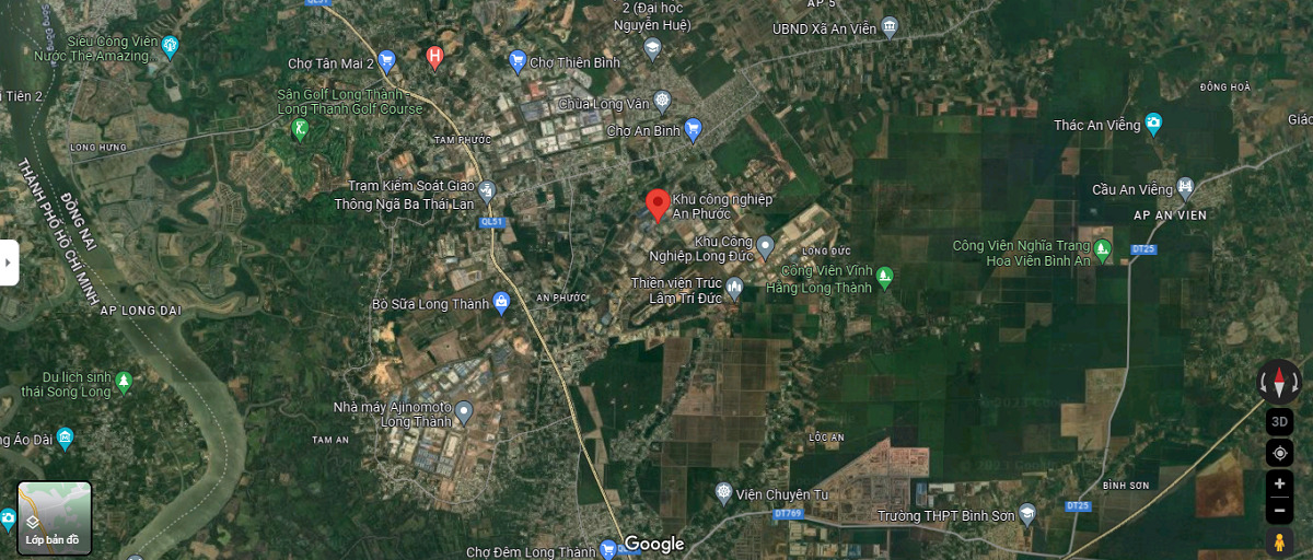 Vị Trí Khu Công Nghiệp An Phước Đồng Nai Vị Trí Khu Công Nghiệp An Phước Đồng Nai