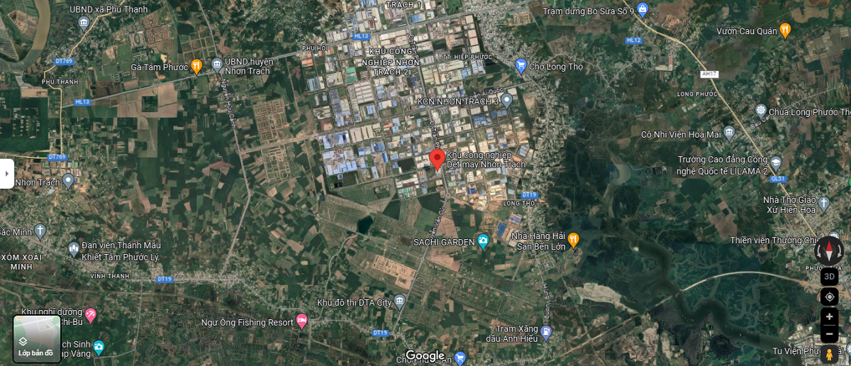 Vị Trí Khu Công Nghiệp Dệt May Nhơn Trạch Vị Trí Khu Công Nghiệp Dệt May Nhơn Trạch