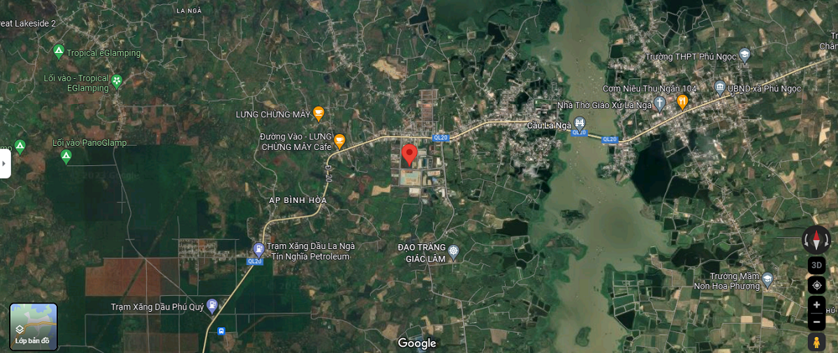 Vị Trí Khu Công Nghiệp Định Quán Vị Trí Khu Công Nghiệp Định Quán