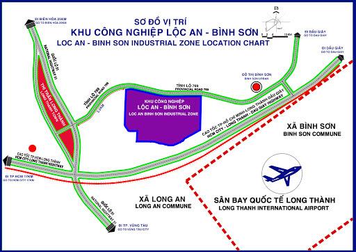 Vị Trí Khu Công Nghiệp Lộc An - Bình Sơn Vị Trí Khu Công Nghiệp Lộc An - Bình Sơn
