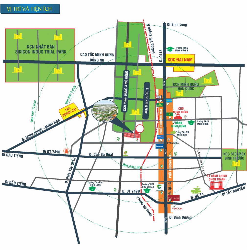 Vị Trí Khu Công Nghiệp Minh Hưng 3 Bình Phước Vị Trí Khu Công Nghiệp Minh Hưng 3 Bình Phước