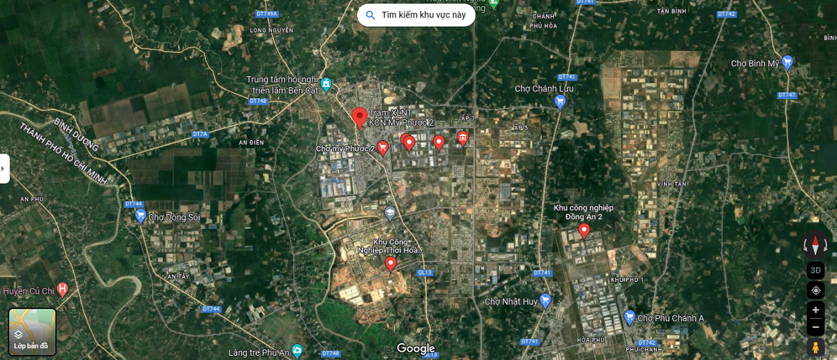 Vị Trí Khu Công Nghiệp Mỹ Phước 2 Bình Dương Vị Trí Khu Công Nghiệp Mỹ Phước 2 Bình Dương