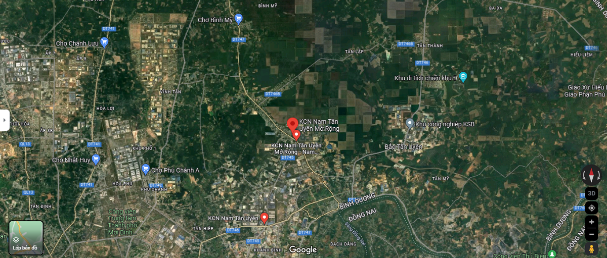 Vị Trí Khu Công Nghiệp Nam Tân Uyên Mở Rộng Vị Trí Khu Công Nghiệp Nam Tân Uyên Mở Rộng