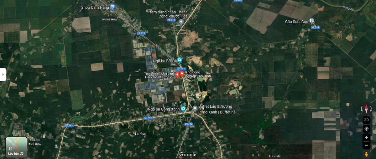 Vị Trí Khu Công Nghiệp Tân Bình Vị Trí Khu Công Nghiệp Tân Bình