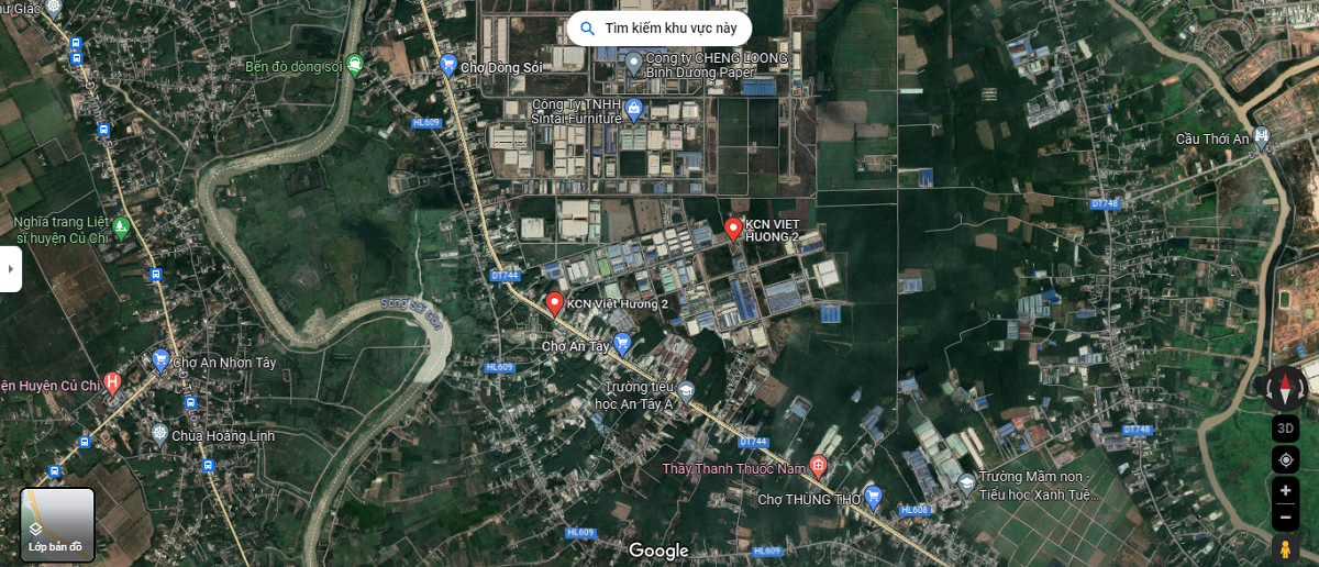 Vị Trí Khu Công Nghiệp Việt Hương 2 Bình Dương Vị Trí Khu Công Nghiệp Việt Hương 2 Bình Dương