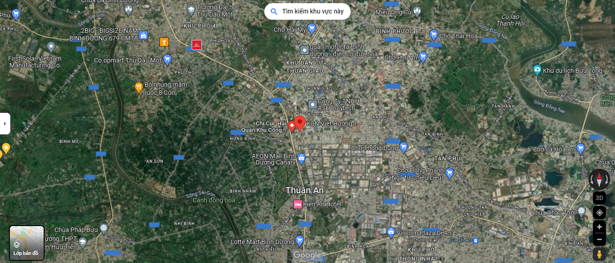 Vị Trí Khu Công Nghiệp Việt Hương Vị Trí Khu Công Nghiệp Việt Hương