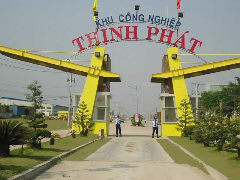 Cổng Khu Công Nghiệp Thịnh Phát
