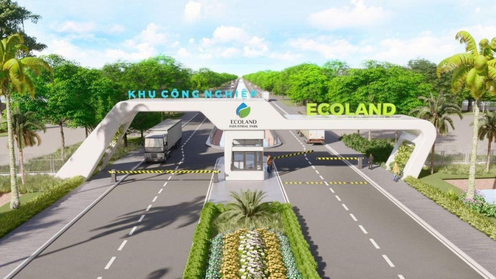 Cổng Chính Khu Công Nghiệp Ecoland