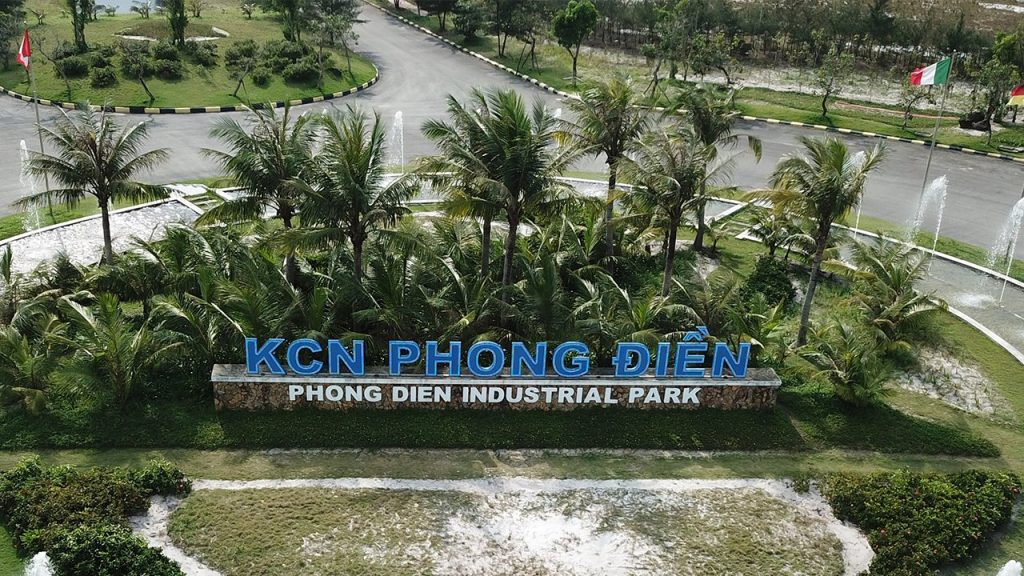 Cổng Chính Khu Công Nghiệp Phong Điền Viglacera