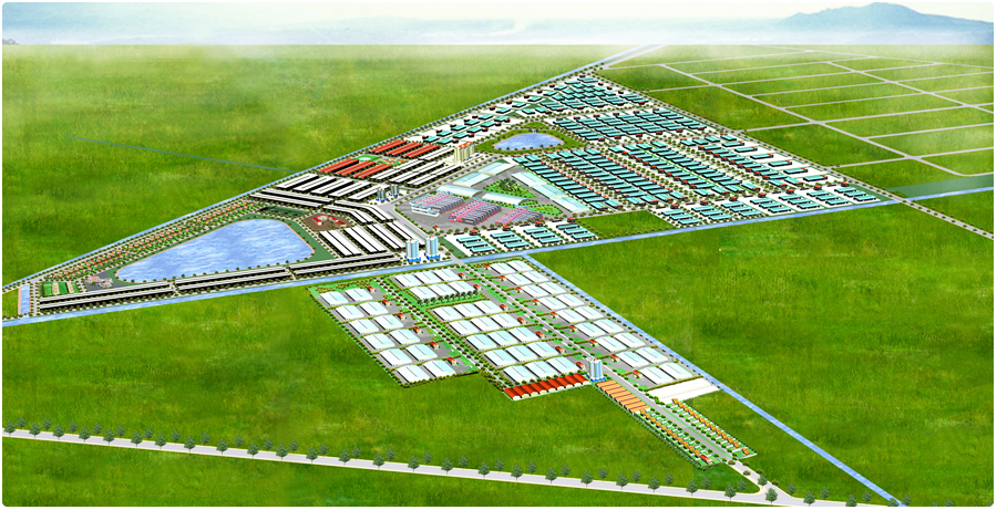 Phối Cảnh Khu Công Nghiệp Tân Đô