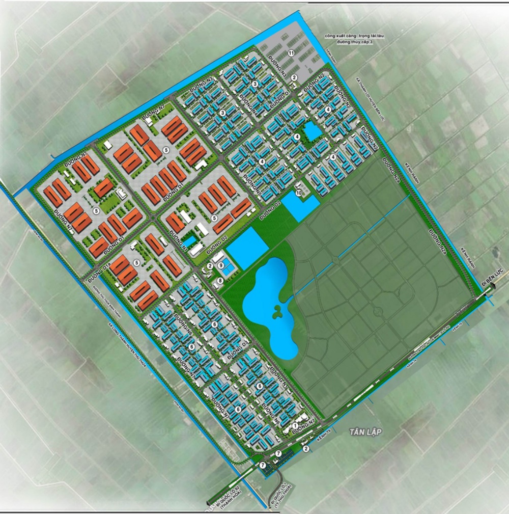 Phối Cảnh Khu Công Nghiệp Việt Phát