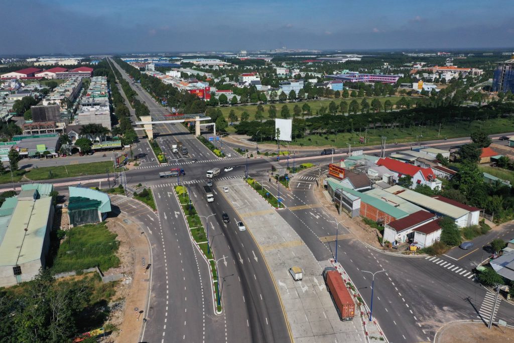 Cổng Chính Khu Công Nghiệp Bàu Bàng