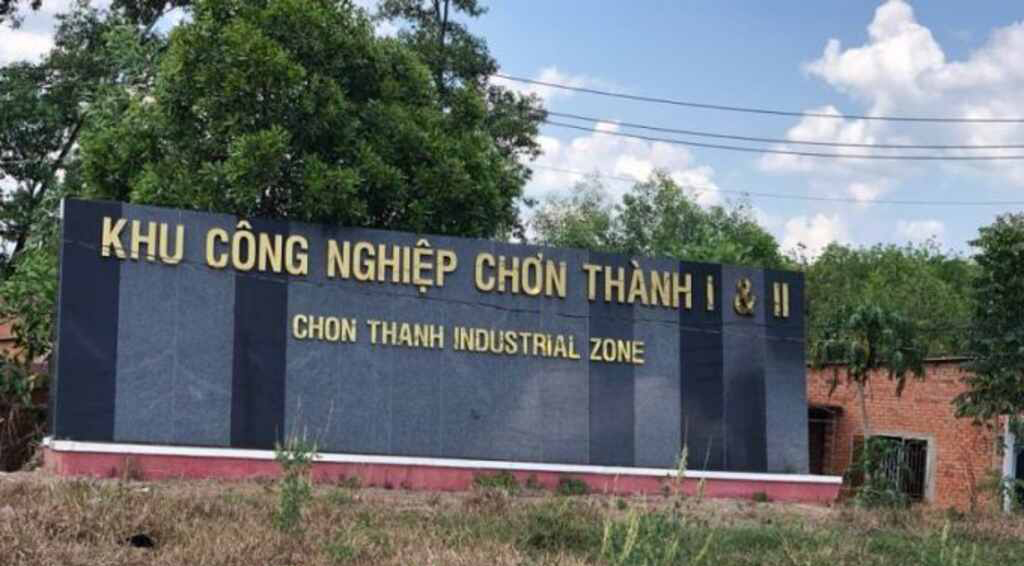 Cổng Chính Khu Công Nghiệp Chơn Thành 1 Bình Phước