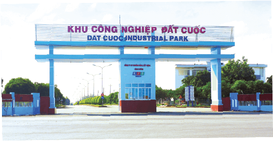 Cổng Chính Khu Công Nghiệp Đất Cuốc