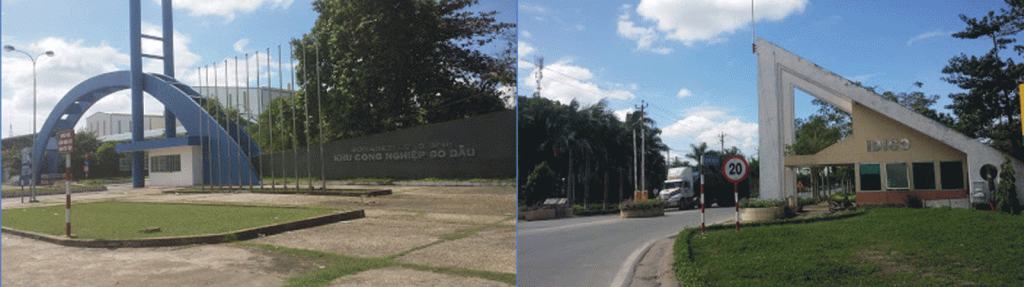 Cổng Chính Khu Công Nghiệp Gò Dầu