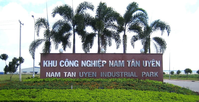 Cổng Chính Khu Công Nghiệp Nam Tân Uyên Mở Rộng