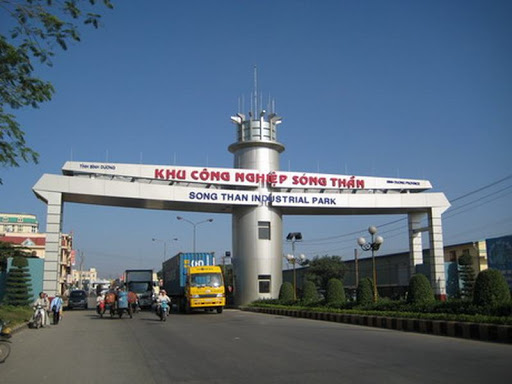 Cổng Chính Khu Công Nghiệp Sóng Thần 2 Bình Dương