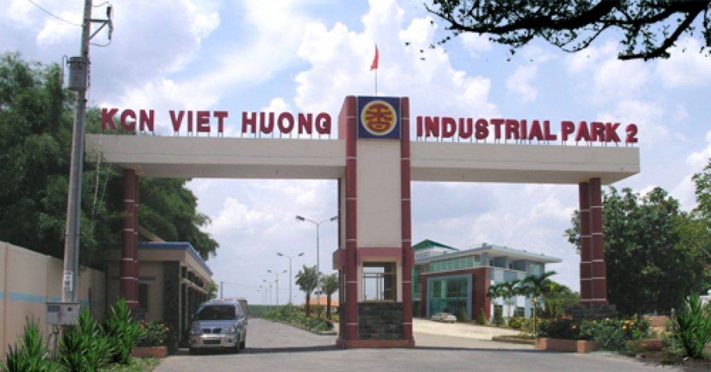 Cổng Chính Khu Công Nghiệp Việt Hương 2 Bình Dương