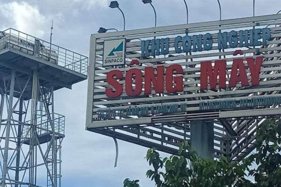 Cổng Khu Công Nghiệp Sông Mây Đồng Nai