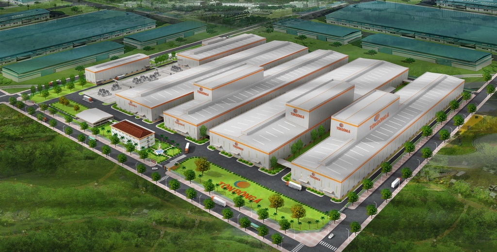 Phối Cảnh Nhà Xưởng Khu Công Nghiệp Đồng An 2 Bình Dương