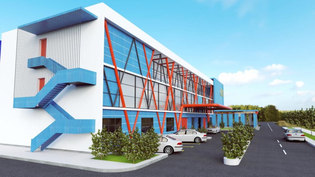 Phối Cảnh Nhà Xưởng Khu Công Nghiệp Ông Kèo