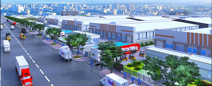 Phối Cảnh Nhà Xưởng Khu Công Nghiệp Phú Tân